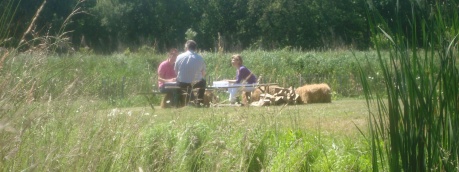 De Heische Hoeve is het enige conferentie oord in Brabant waar je kunt vergaderen op strobalen!