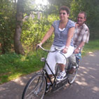 Een leuk uitje op de tandem!